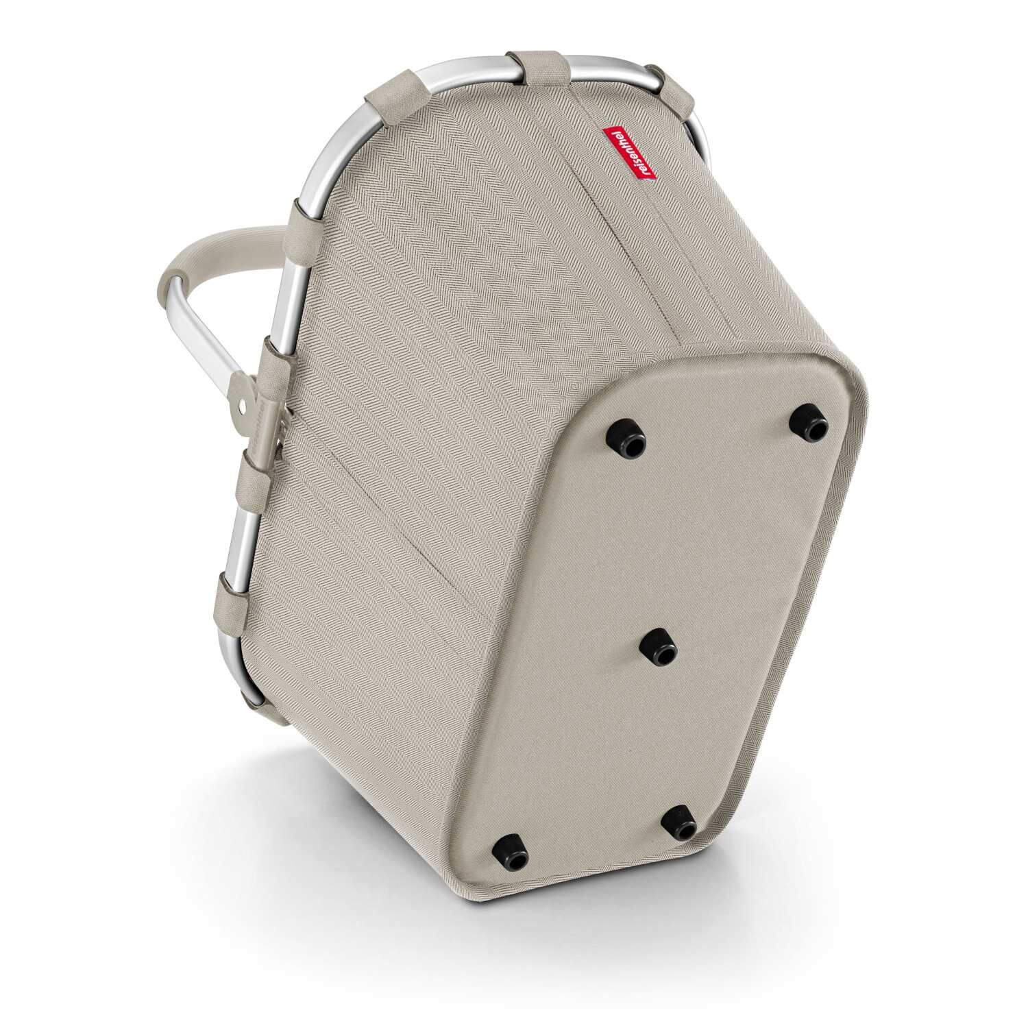 reisenthel carrybag herringbone sand