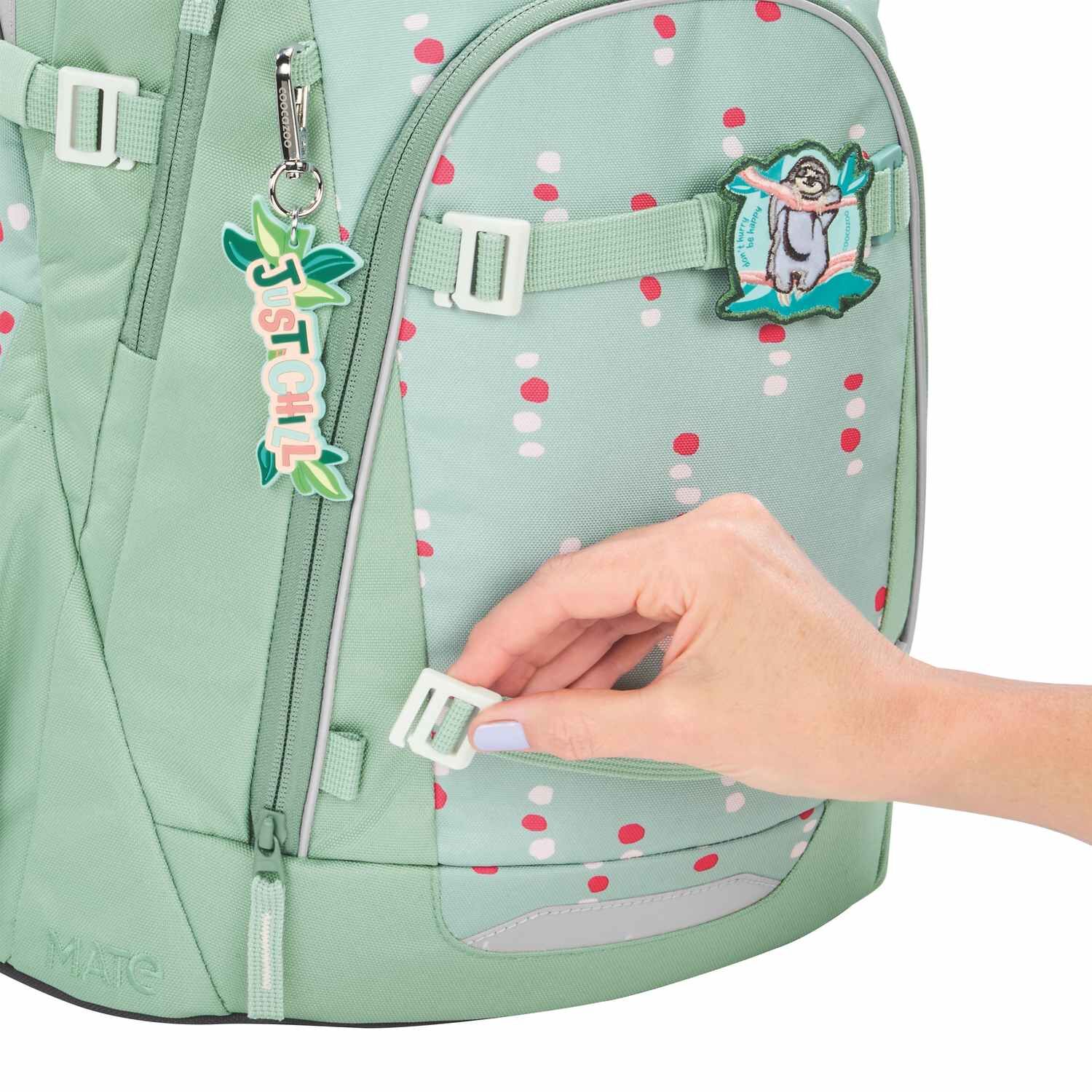 coocazoo Schulrucksack MATE, Dancing Dots
