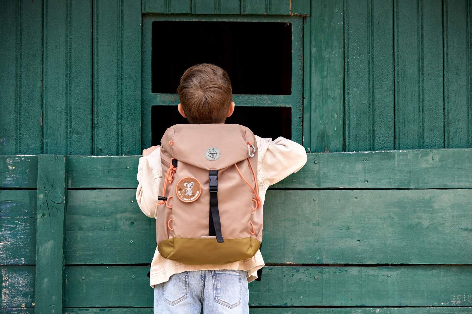 Lässig Kinderrucksack - Big Outdoor Backpack Nature, Braun