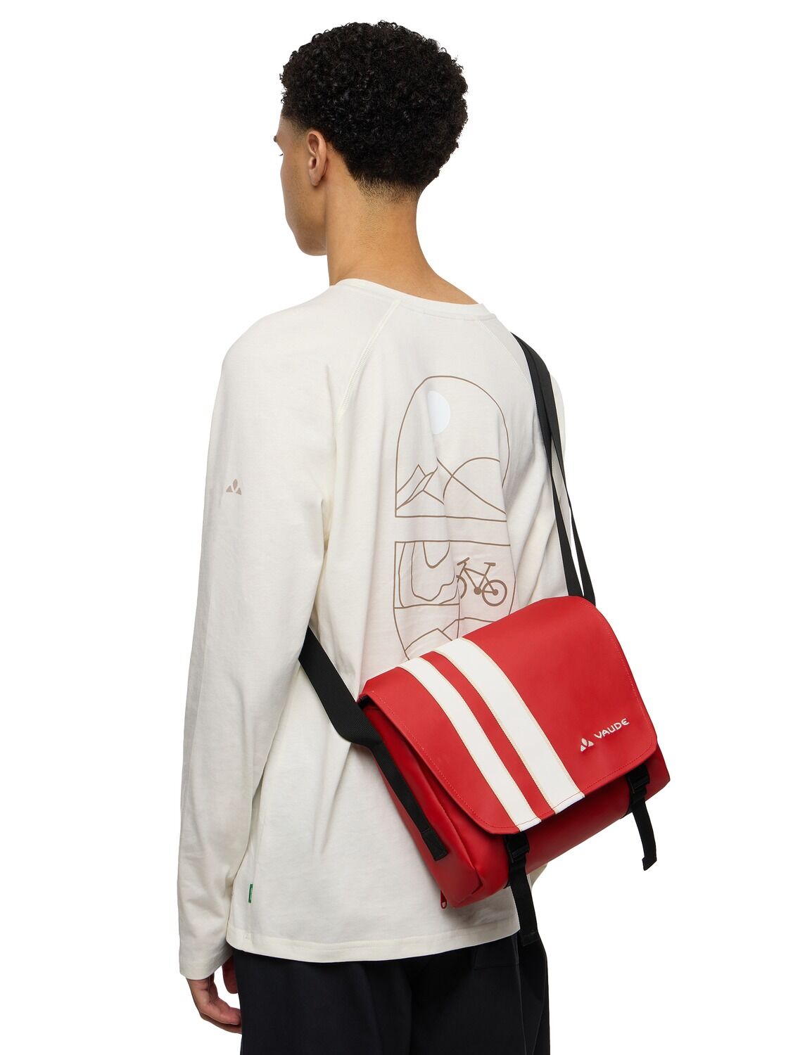 Vaude Umhängetasche Vanuatu red