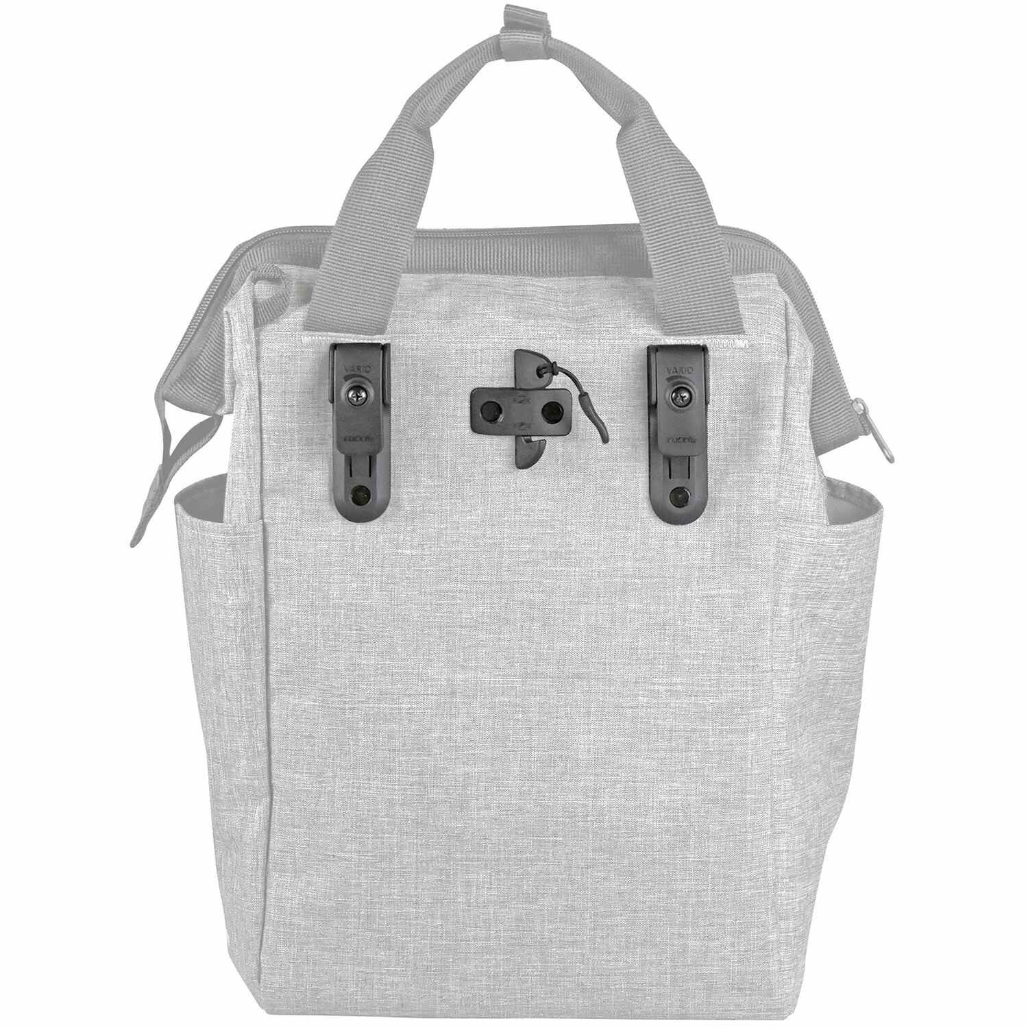 KLICKfix Fahrradtasche ROOMY GT TWIST SKY ROSE