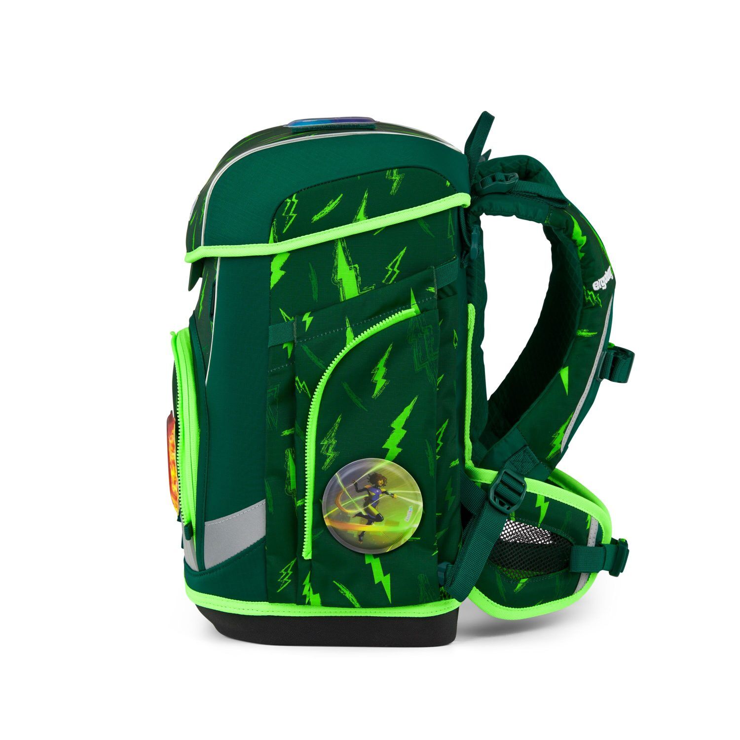 ergobag cubo light Schulranzen-Set Bärtastisch