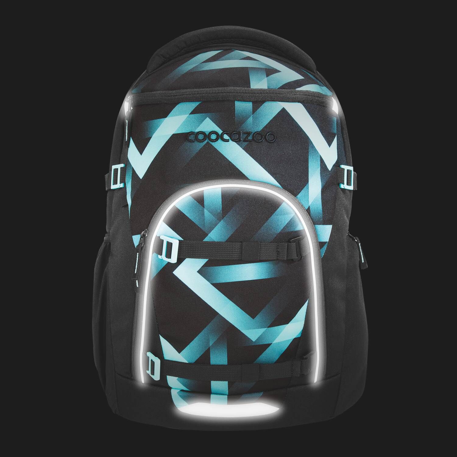 coocazoo Schulrucksack BYTE, Laser Lights