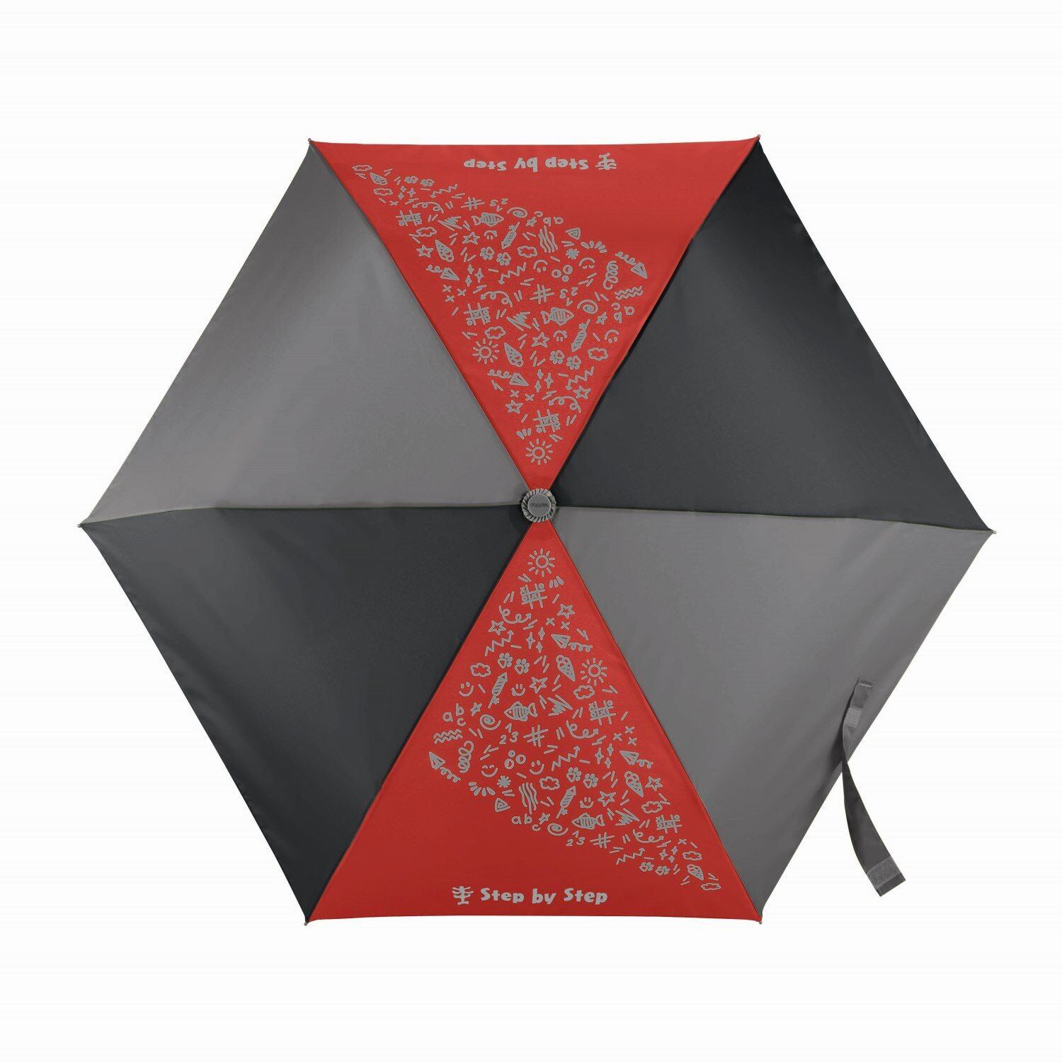 Step by Step Regenschirm "Red", Magic Rain EFFECT