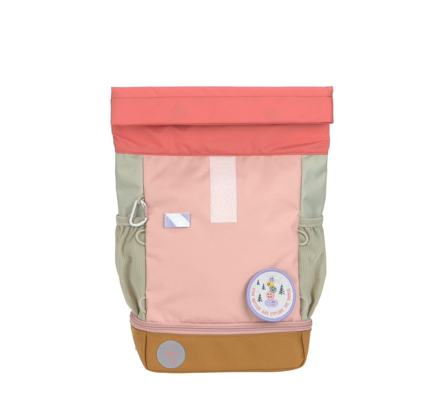 Lässig Kinderrucksack - Mini Rolltop Backpack Sunny Explorer, Rosa Pink