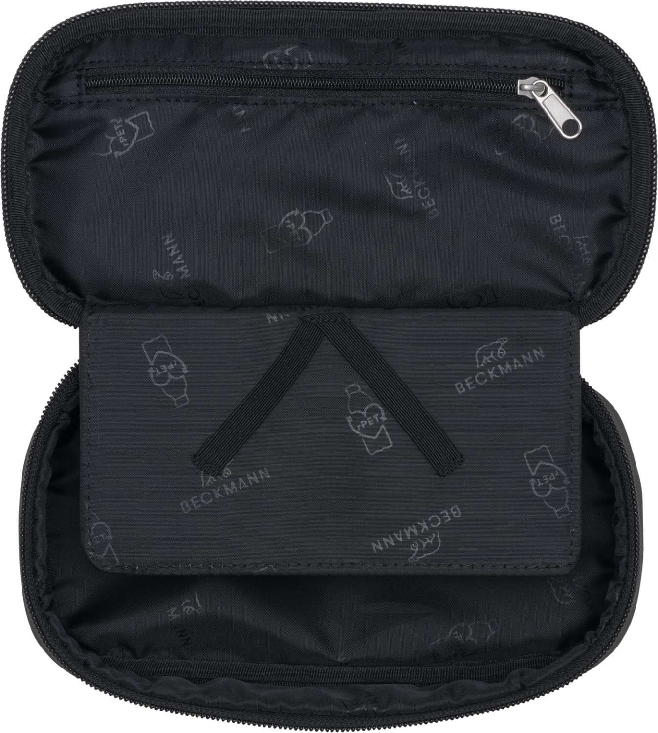 Beckmann Sport Junior Ovales Schlamperetui Black Coated