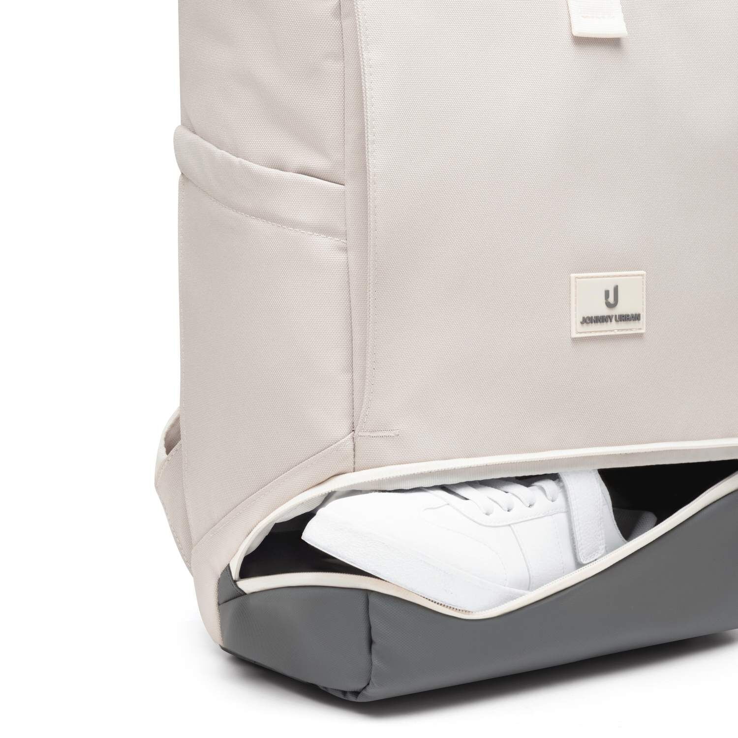 Johnny Urban Rolltop Rucksack Allen Large 2.0 Sand Grey