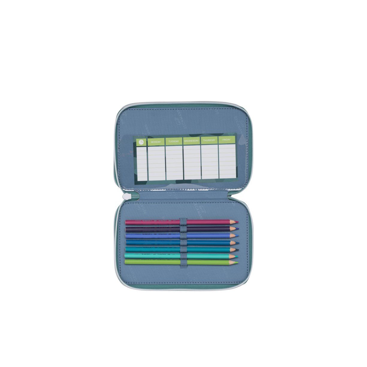 Beckmann 3-Fächrige Federmappe Patch