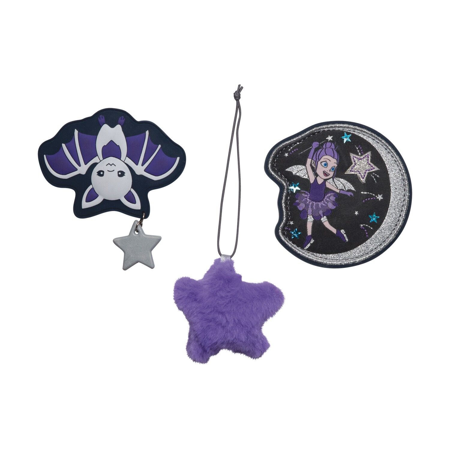 Scout Alpha Schulranzen-Set 4 teilig Exklusiv Safety Light Spooky Starlight