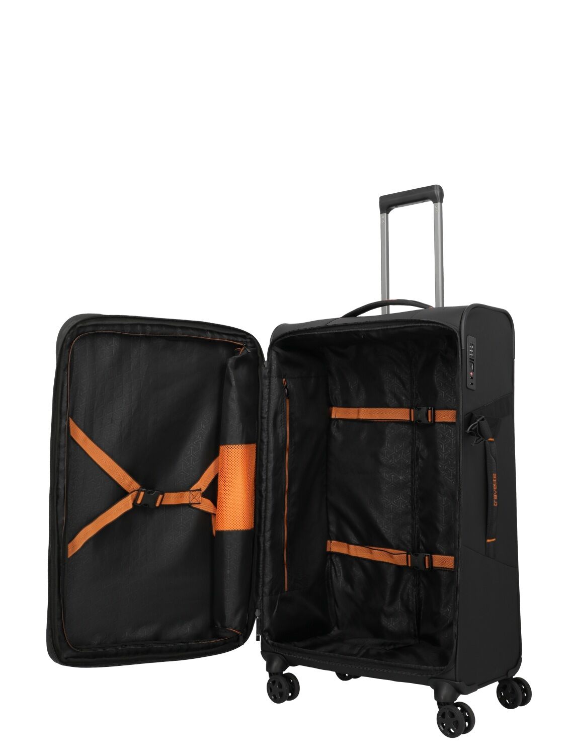 Travelite Koffer BRIIZE Trolley 4w L exp., Black