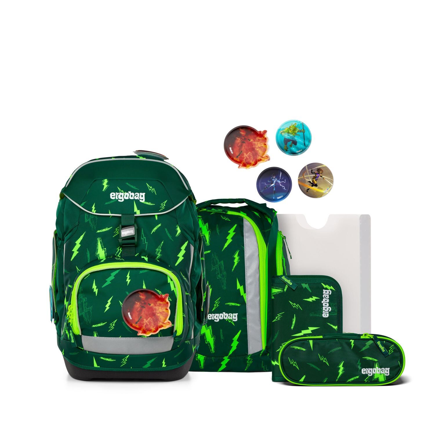 ergobag pack Schulrucksack-Set Bärtastisch