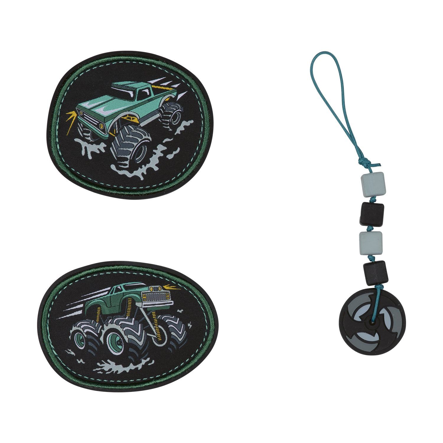 DerDieDas ErgoFlex Tiny Superflash Super Truck Schulranzenset 5-teilig