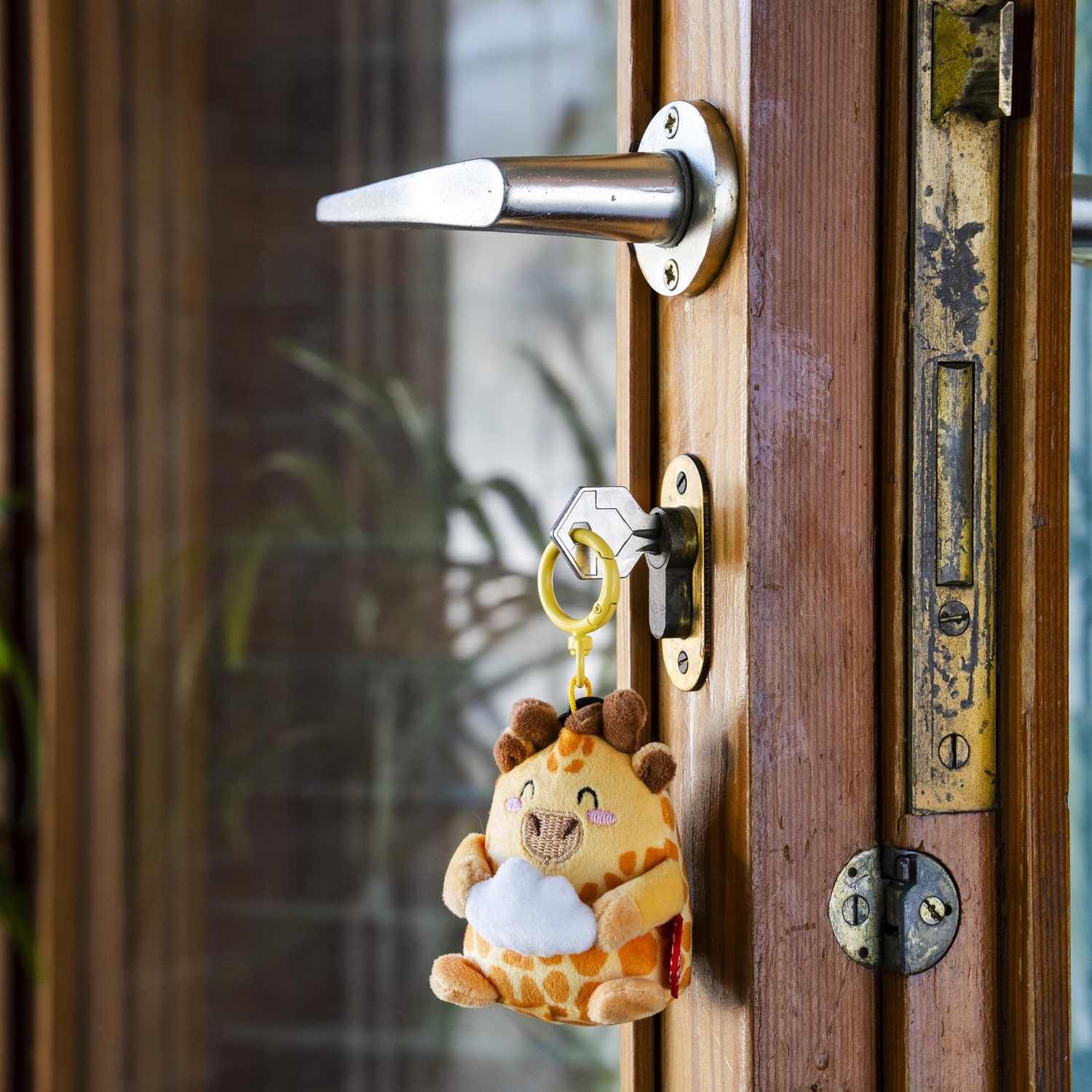 Legami Plüsch-Schlüsselanhänger - SUPER SOFT! - TINY - GIRAFFE