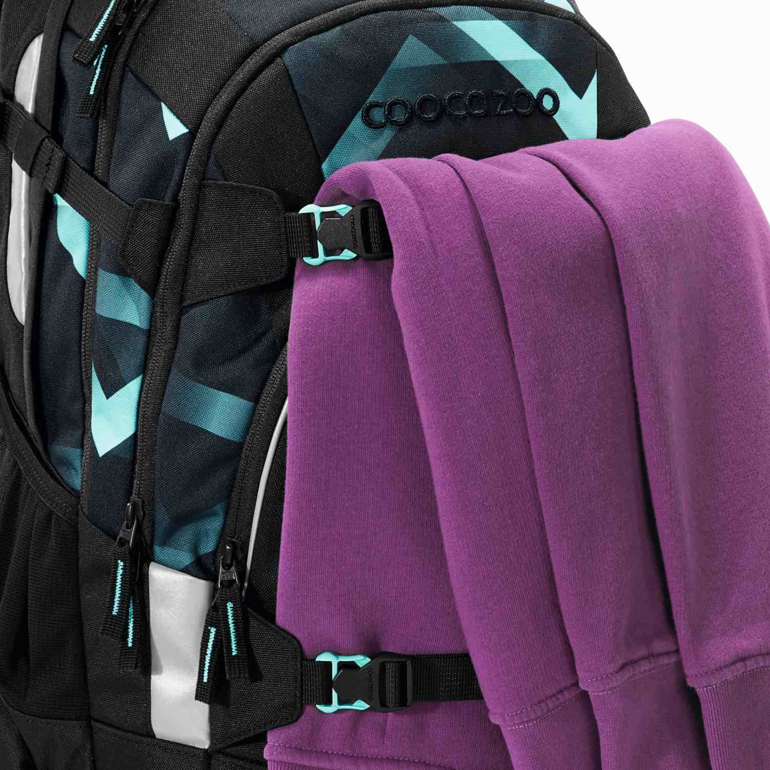 coocazoo Schulrucksack MATE, Laser Lights