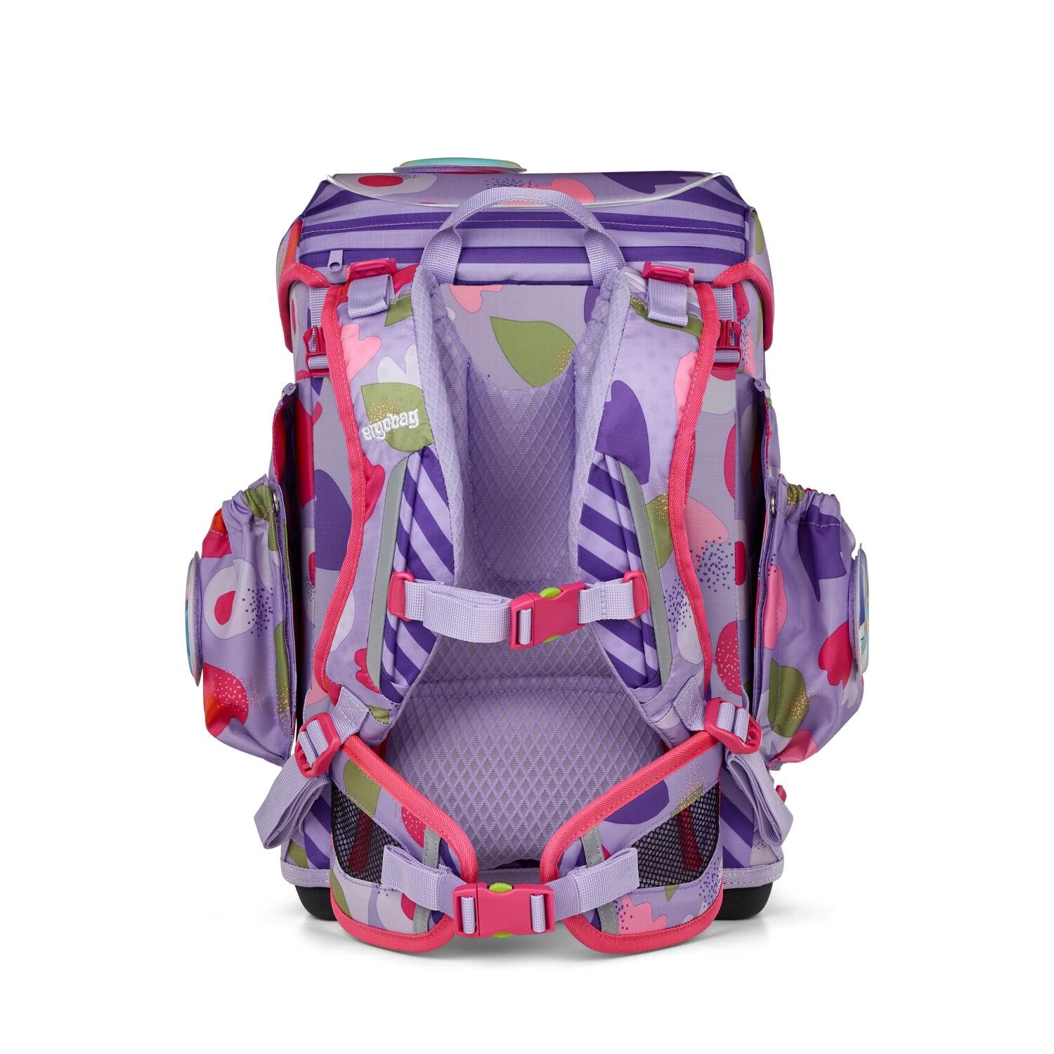 ergobag cubo light Schulranzen-Set BlütenzauBär