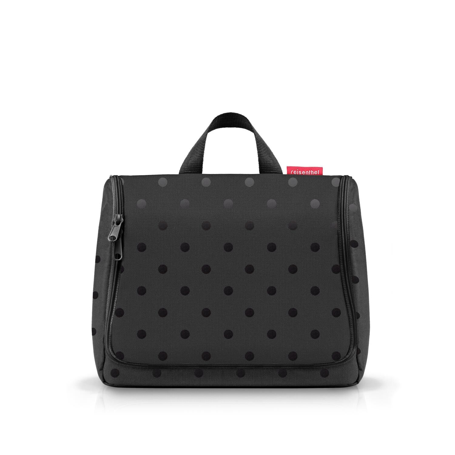 reisenthel toiletbag XL glossy dots black