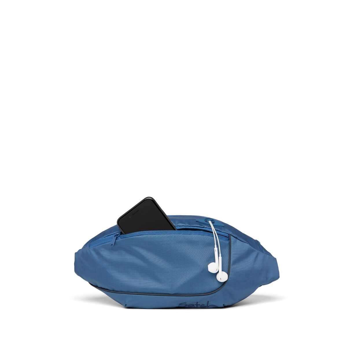 Satch Bauchtasche Cross ripstock blue