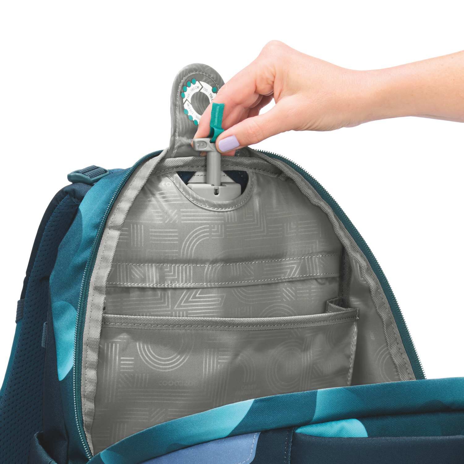 coocazoo Schulrucksack MATE, Aqua Flow