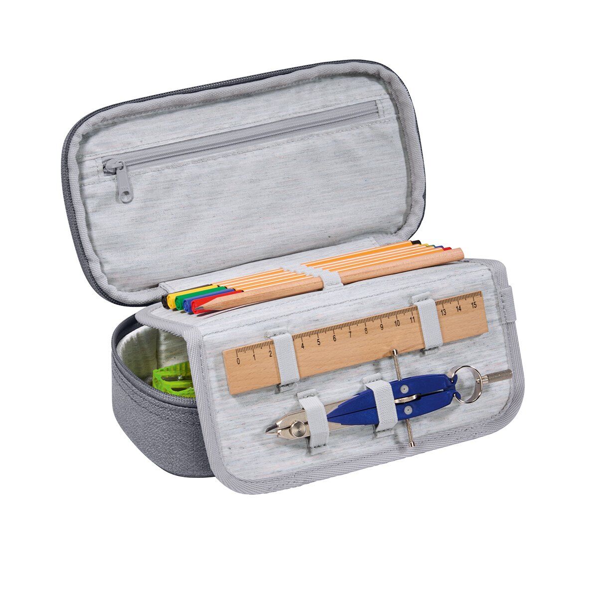 coocazoo Schlampermäppchen, Mixed Silver Dust