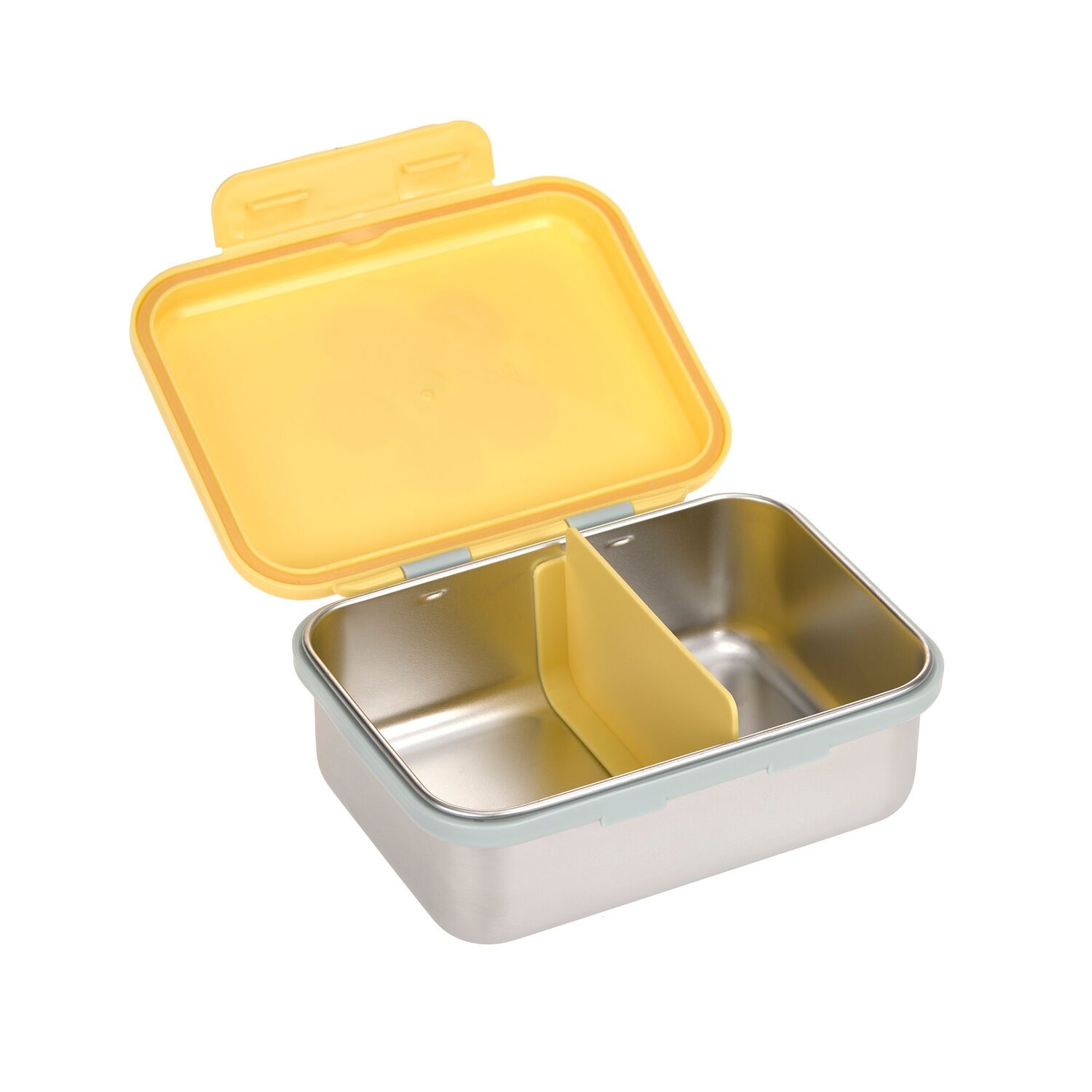 Lässig Brotdose Kinder - Edelstahl Lunchbox, Happy Trails Flower