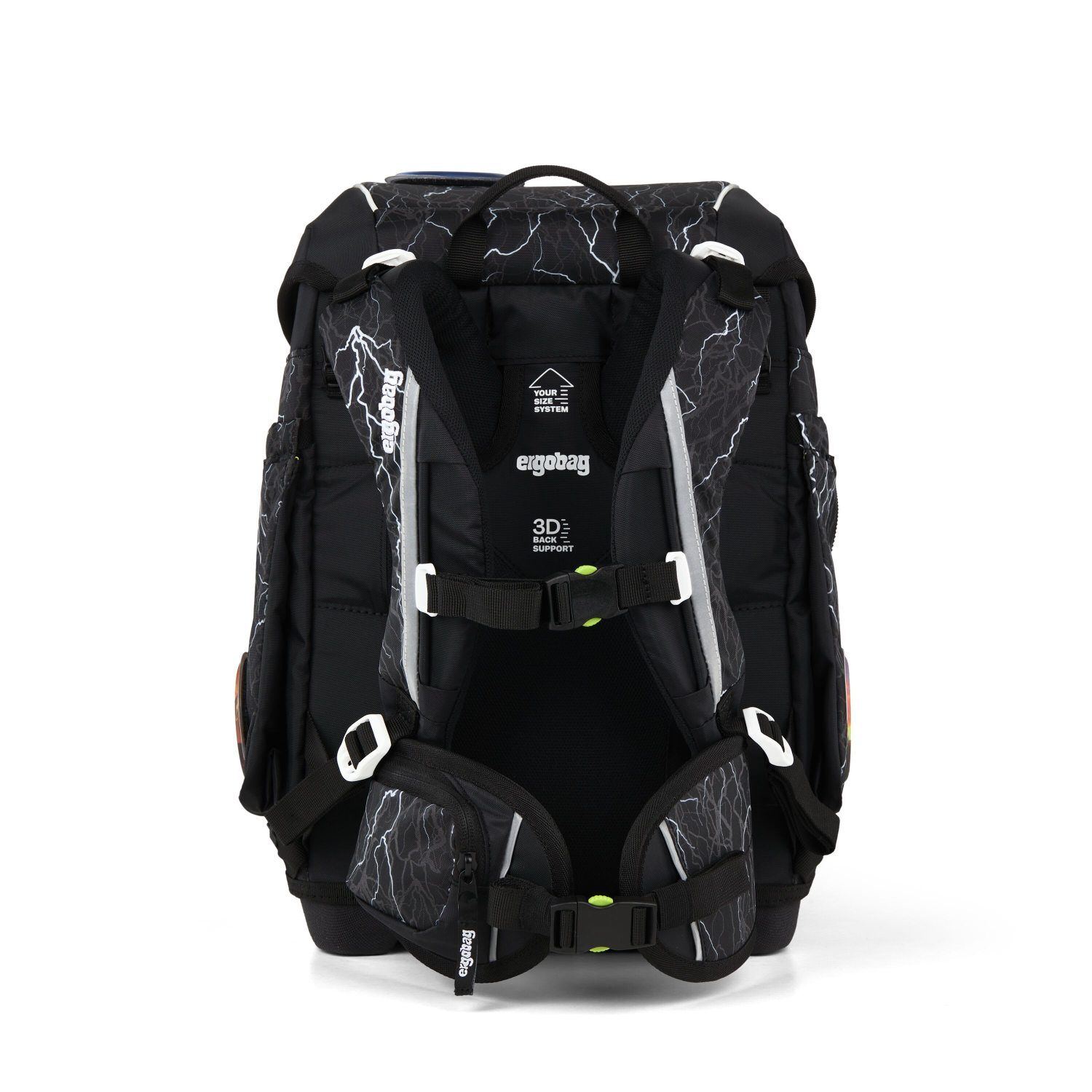 ergobag cubo Schulranzen-Set Super ReflektBär