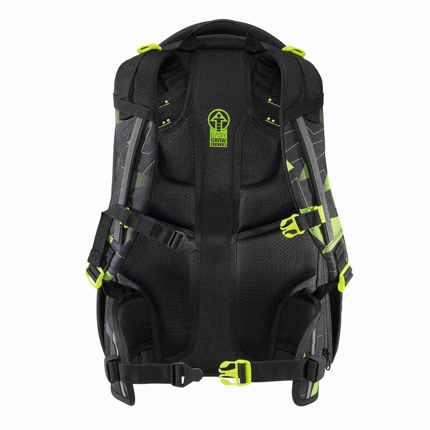 coocazoo Schulrucksack PORTER, Lime Flash