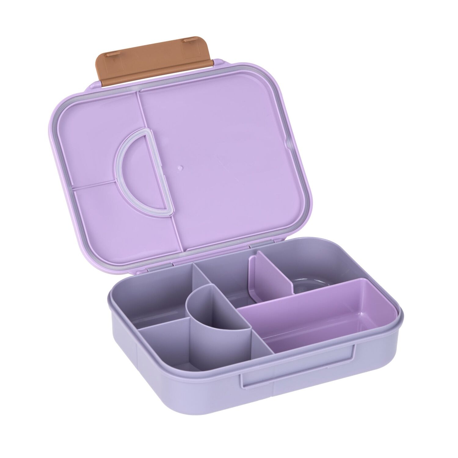 Lässig Brotdose Kinder - Bento Lunchbox Little Gang Heart, lilac