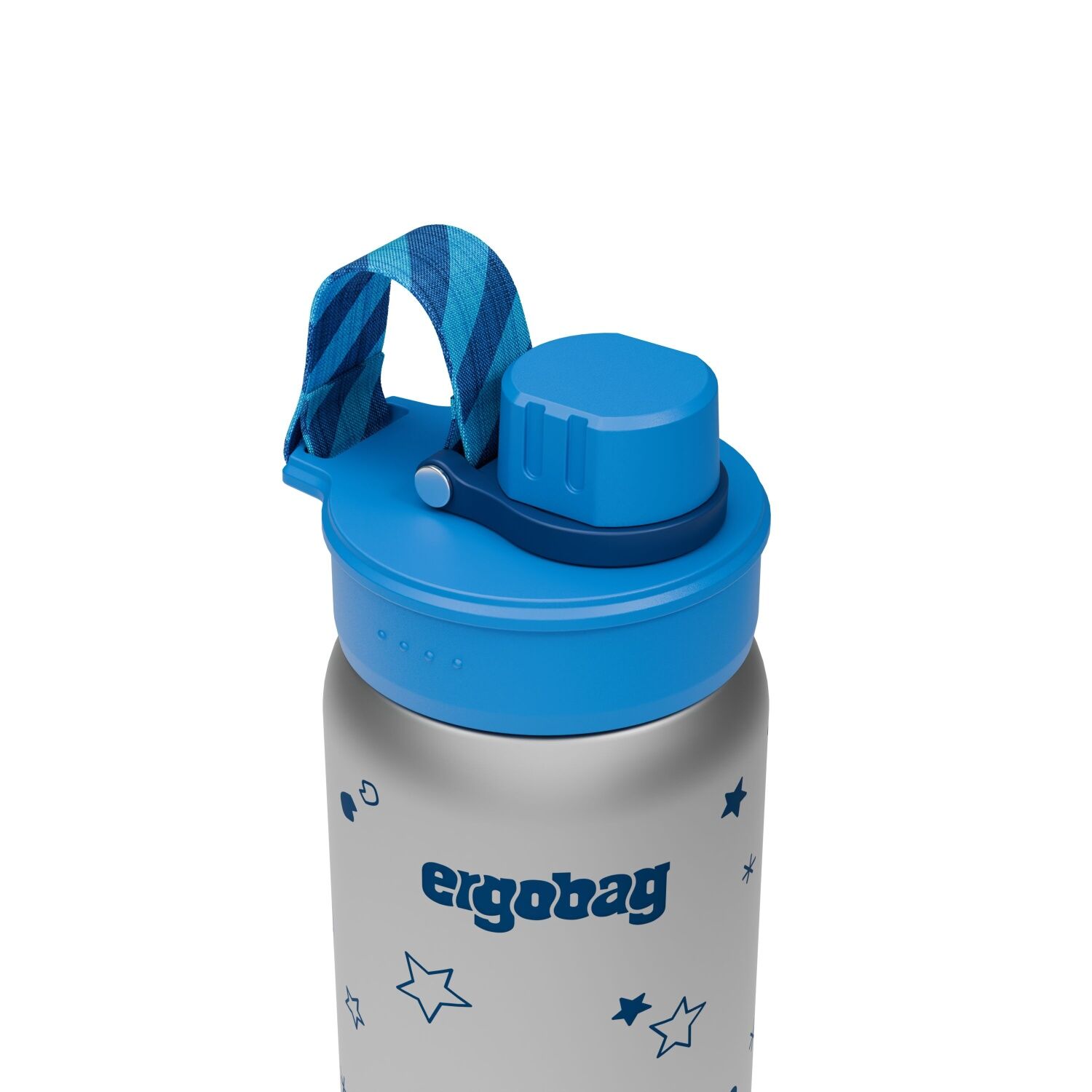 ergobag Edelstahl Trinkflasche Sternchen