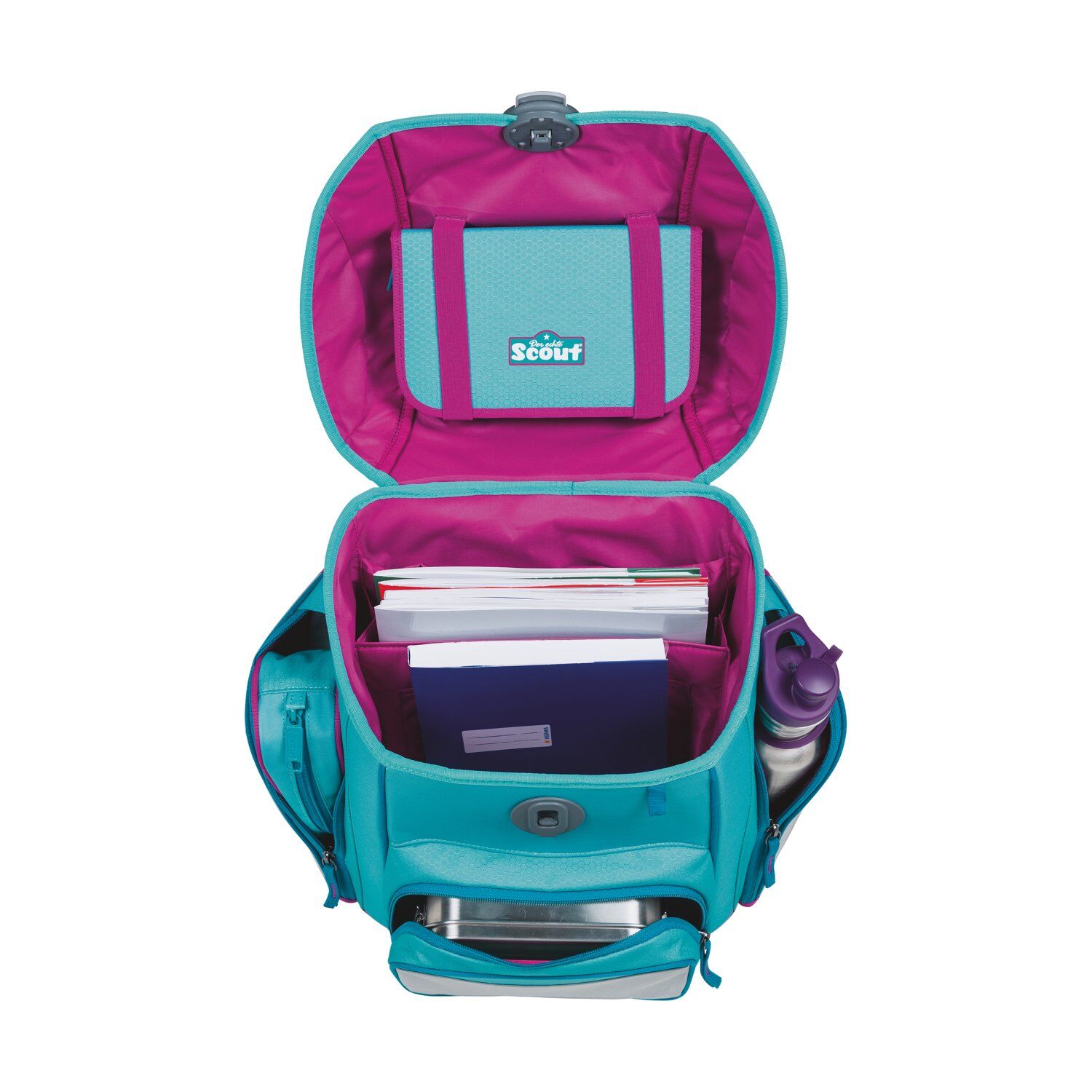 Scout Genius Schulranzen-Set 4 teilig Dreamworld