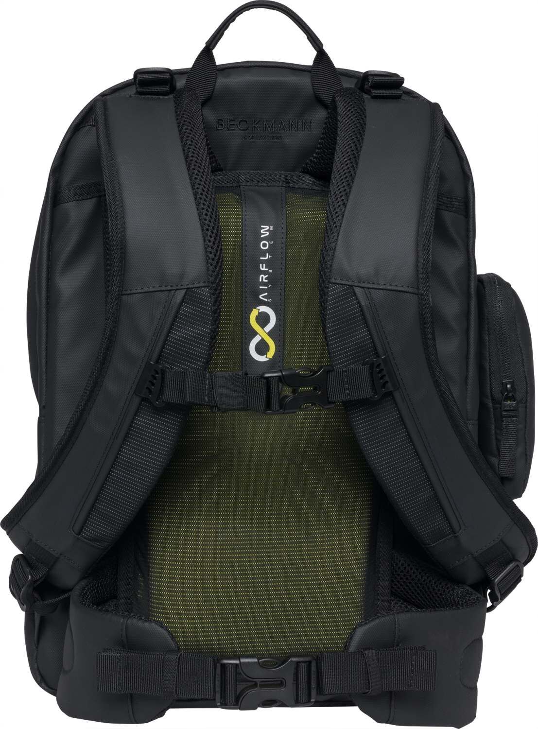 Beckmann Schulrucksack Sport Air Black Coated