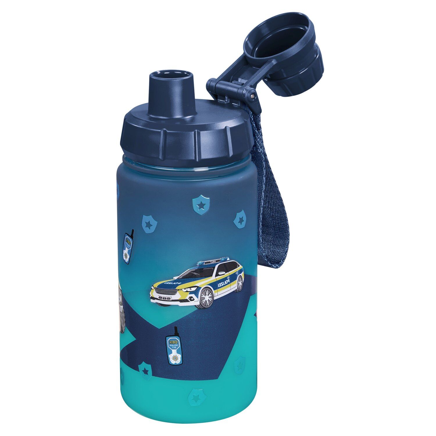 Step by Step Trinkflasche "Police"