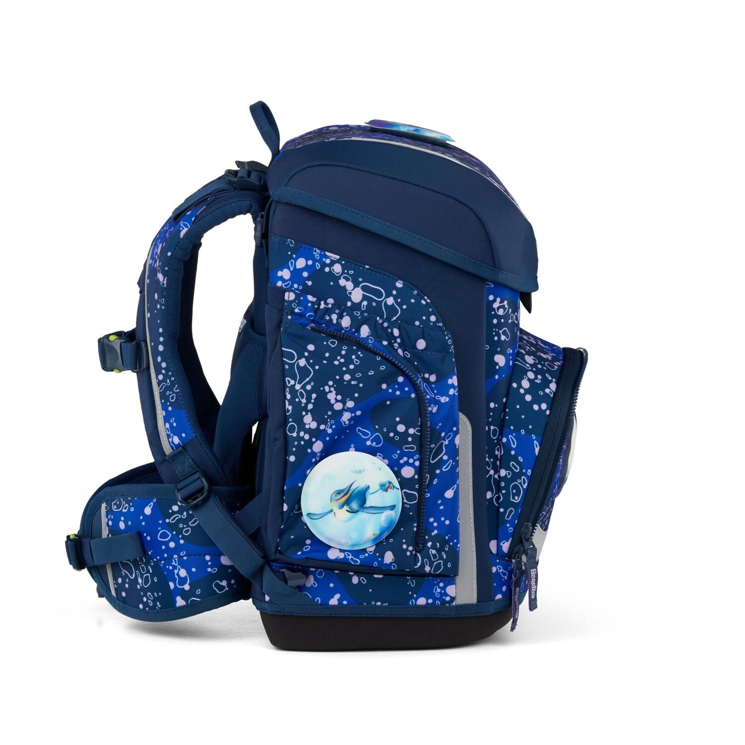 ergobag cubo Schulranzen-Set OzeanBärwohner