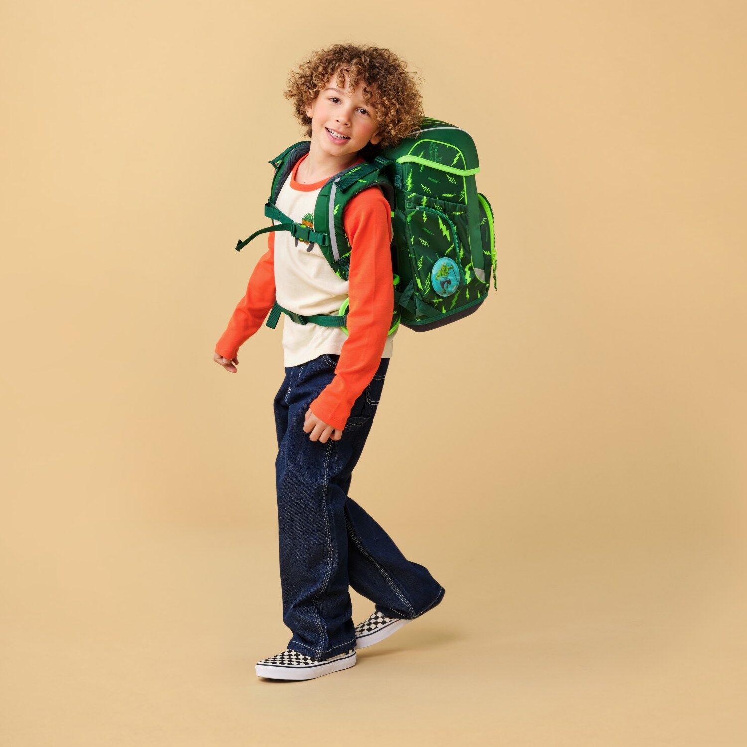 ergobag cubo Schulranzen-Set Bärtastisch