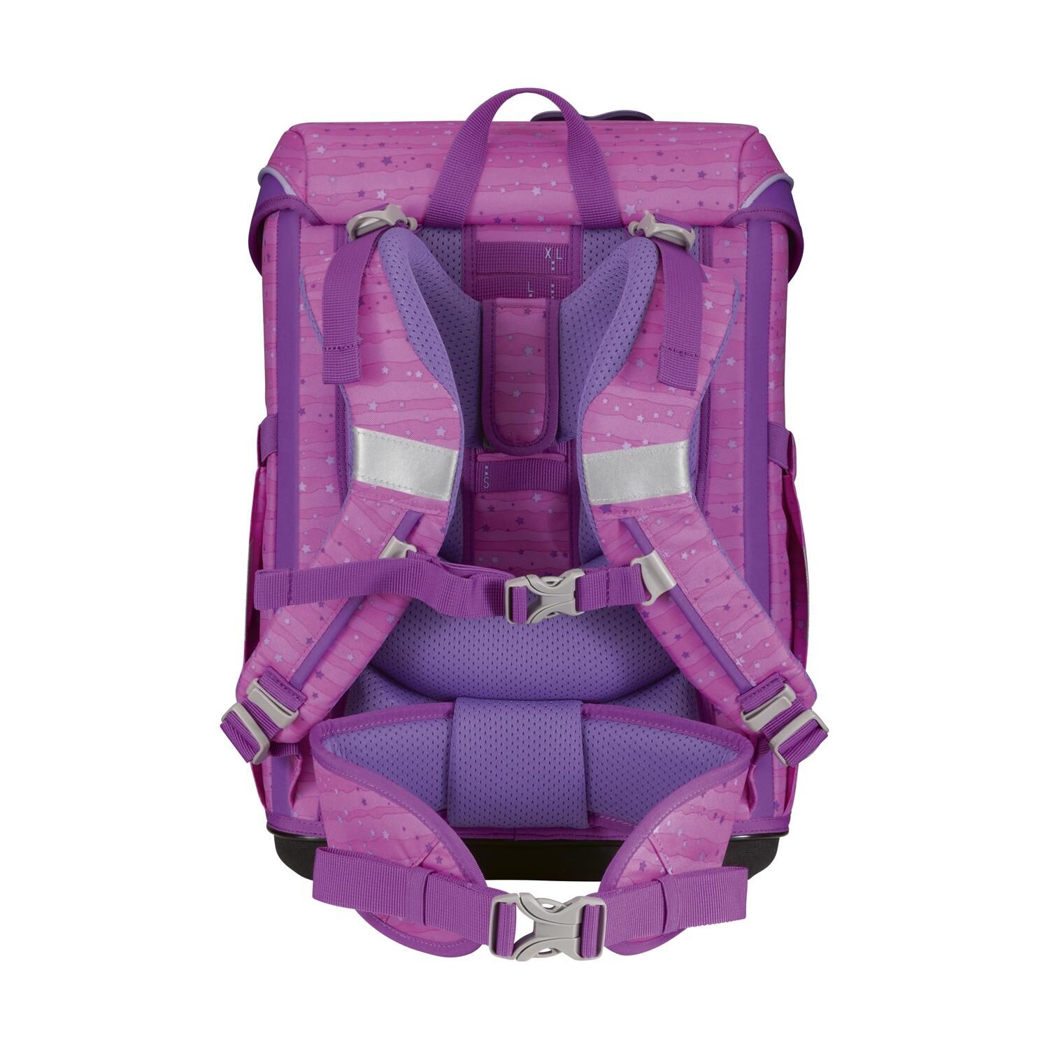 DerDieDas ErgoFlex Easy Purple Unicorn Schulranzenset 5-teilig