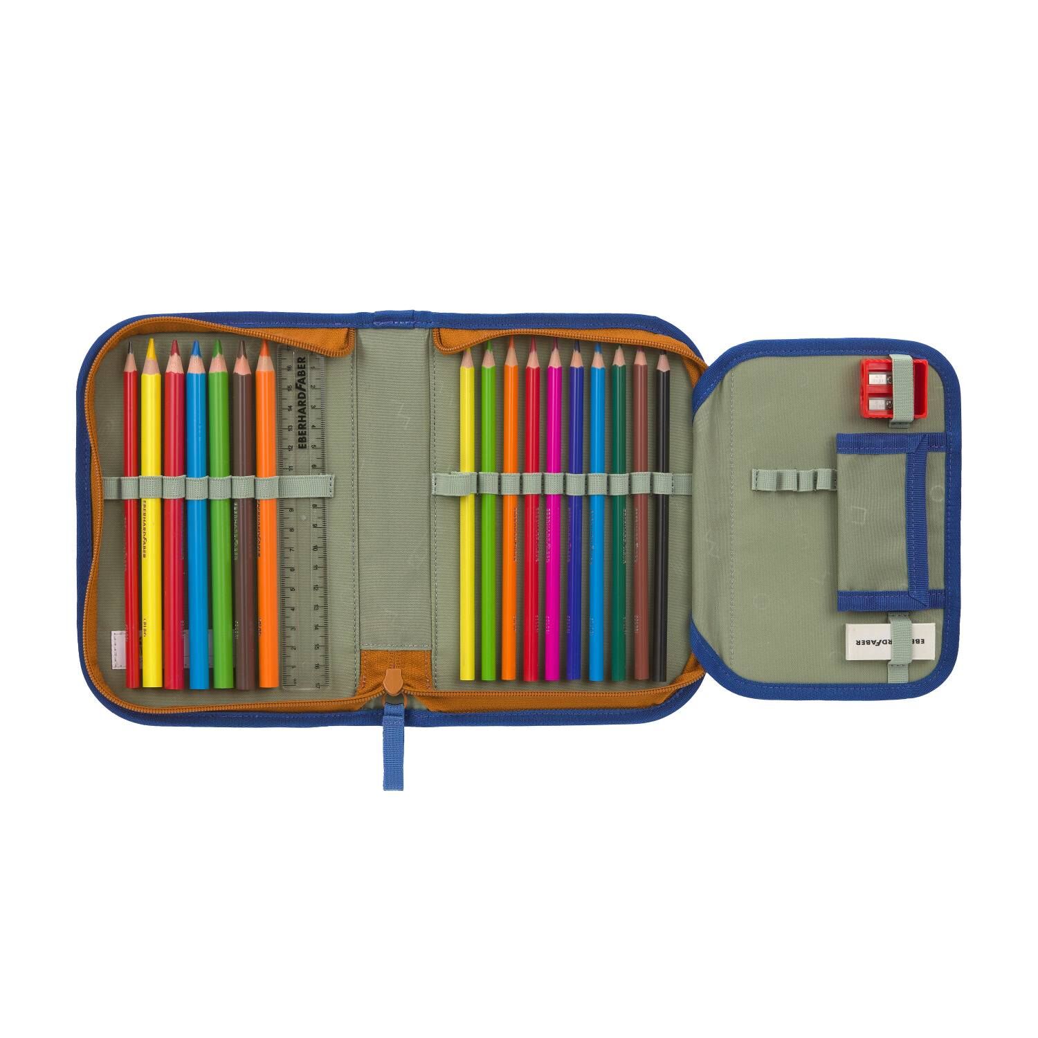 Lässig Schulranzen-Set Light, Unique Space blue