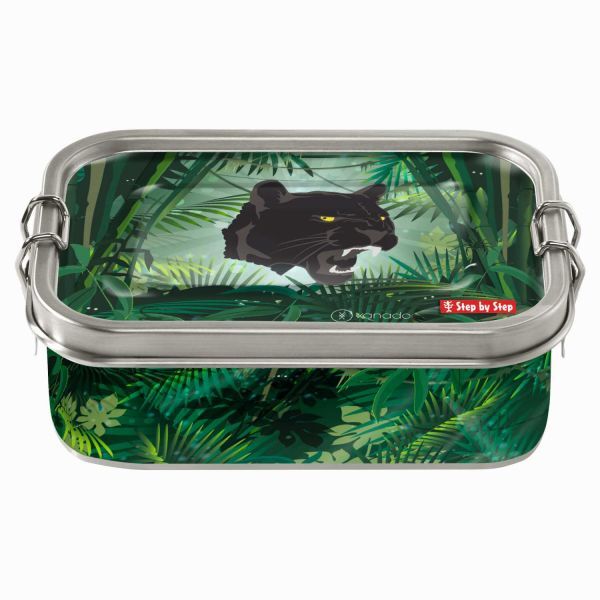Step by Step Edelstahl-Lunchbox "Wild Cat Chiko"
