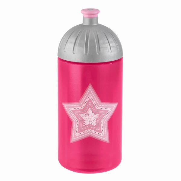 Step by Step Trinkflasche "Glamour Star Astra", Pink