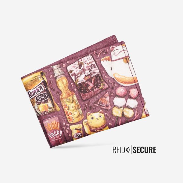 paprcuts Portemonnaie RFID - Japanese Snacks (Kabujiro)