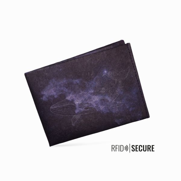 paprcuts Portemonnaie RFID - Galactic Whale / Bracenet