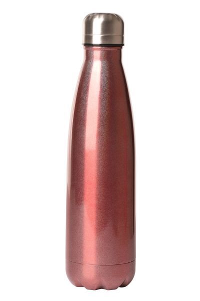 Xanadoo Edelstahl-Trinkflasche Crystal Perlmutt Rosa 500ml