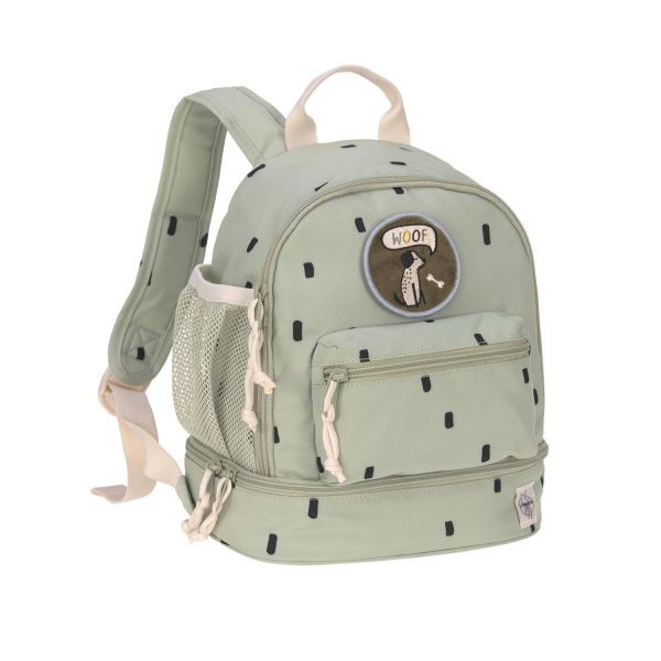 Lässig Kindergartenrucksack - Mini Backpack, Happy Prints light olive
